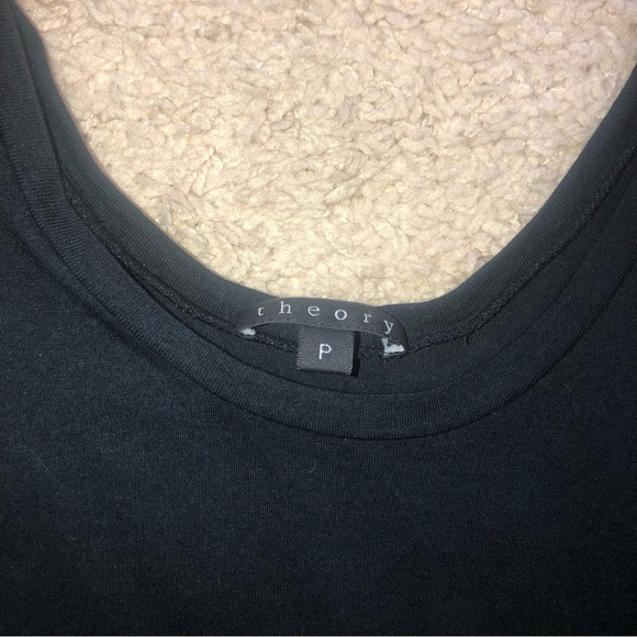 THEORY Black Sleeveless Short Dress - Picture 7 of 9